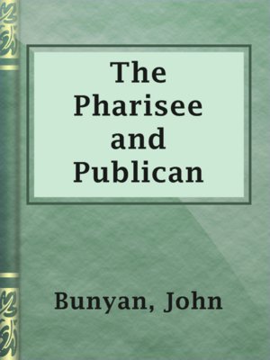 cover image of The Pharisee and Publican
